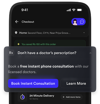 Doctor consultation app interface